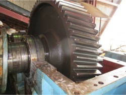 Inspection of various gearboxes at Sierra Leone 
